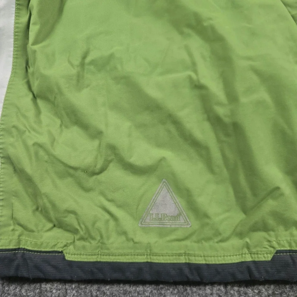 L.L. Bean Jacket Boys Large 6X 7 Green Hooded Insulated Ski Snow Thinsulate